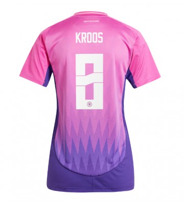 Tyskland Toni Kroos #8 Bortatröja Kvinnor EM 2024 Kortärmad